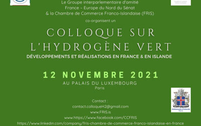 Seminar at the Senate in Paris on Green Hydrogen